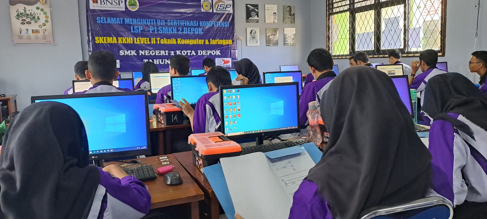 Kegiatan Uji Kompetensi LSP P1 - SKKNI Level II TKJ