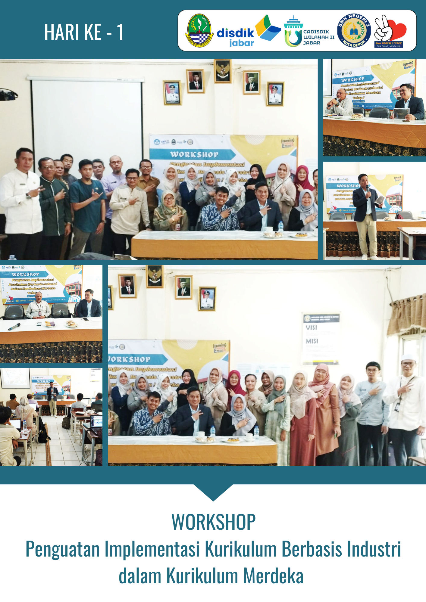 WORKSHOP Penguatan Implementasi Kurikulum Berbasis Industri dalam Kurikulum Merdeka